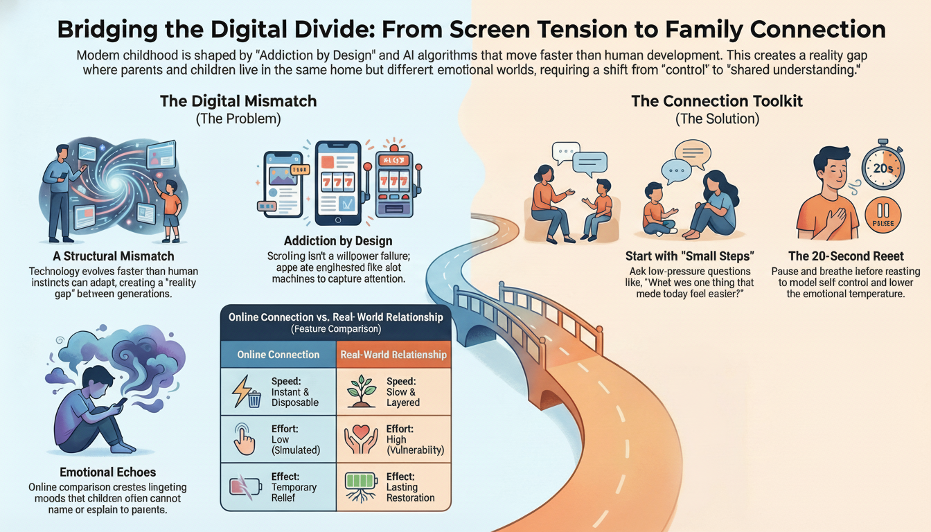 Bridging the Digital Divide: From Screen Tension to Family Connection